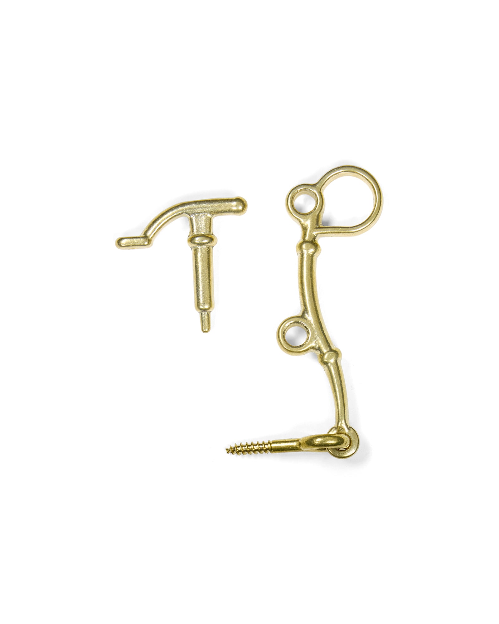 Window Fastener – Casement Stay with Hook Brass image
