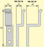 Window Hook - Aug Stenman 140 nickel thumbnail image
