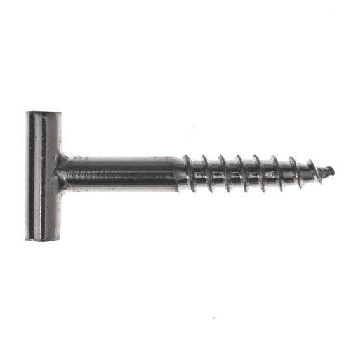 T-hook nickel - For espagnolettes