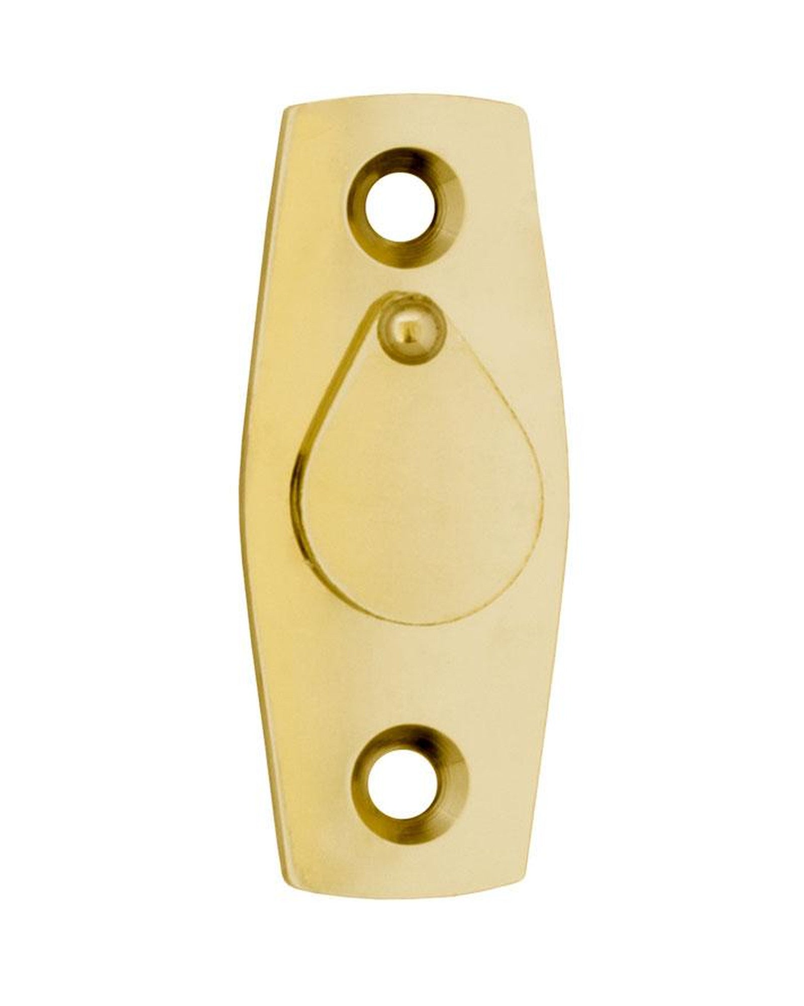 Abdeckschale für Fenstergriffe - Mit Klappe, Messing image