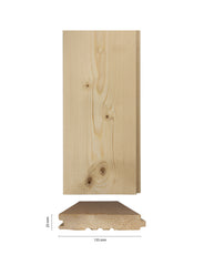 Spruce Floor Kungsholmen – 25 x 135 mm (0.98 x 5.31 in.) – Solid Wood Flooring thumbnail image
