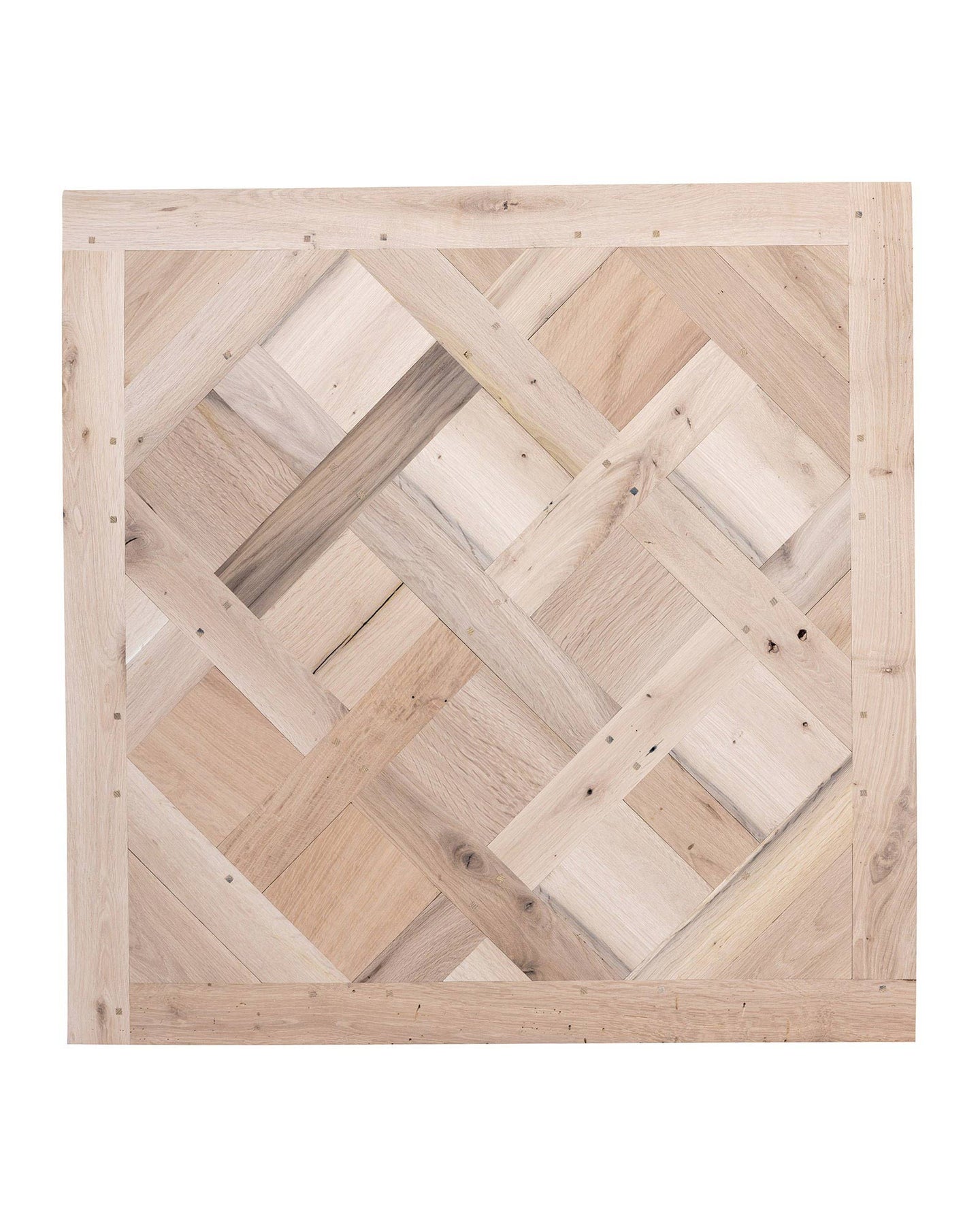 Versailles Tafelparkett – Wiederverwertete antike Eiche 23x1000x1000 mm