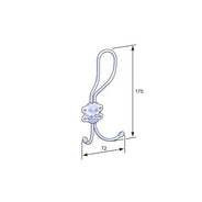 Coat Hook - Hathook 8116 nickel thumbnail image