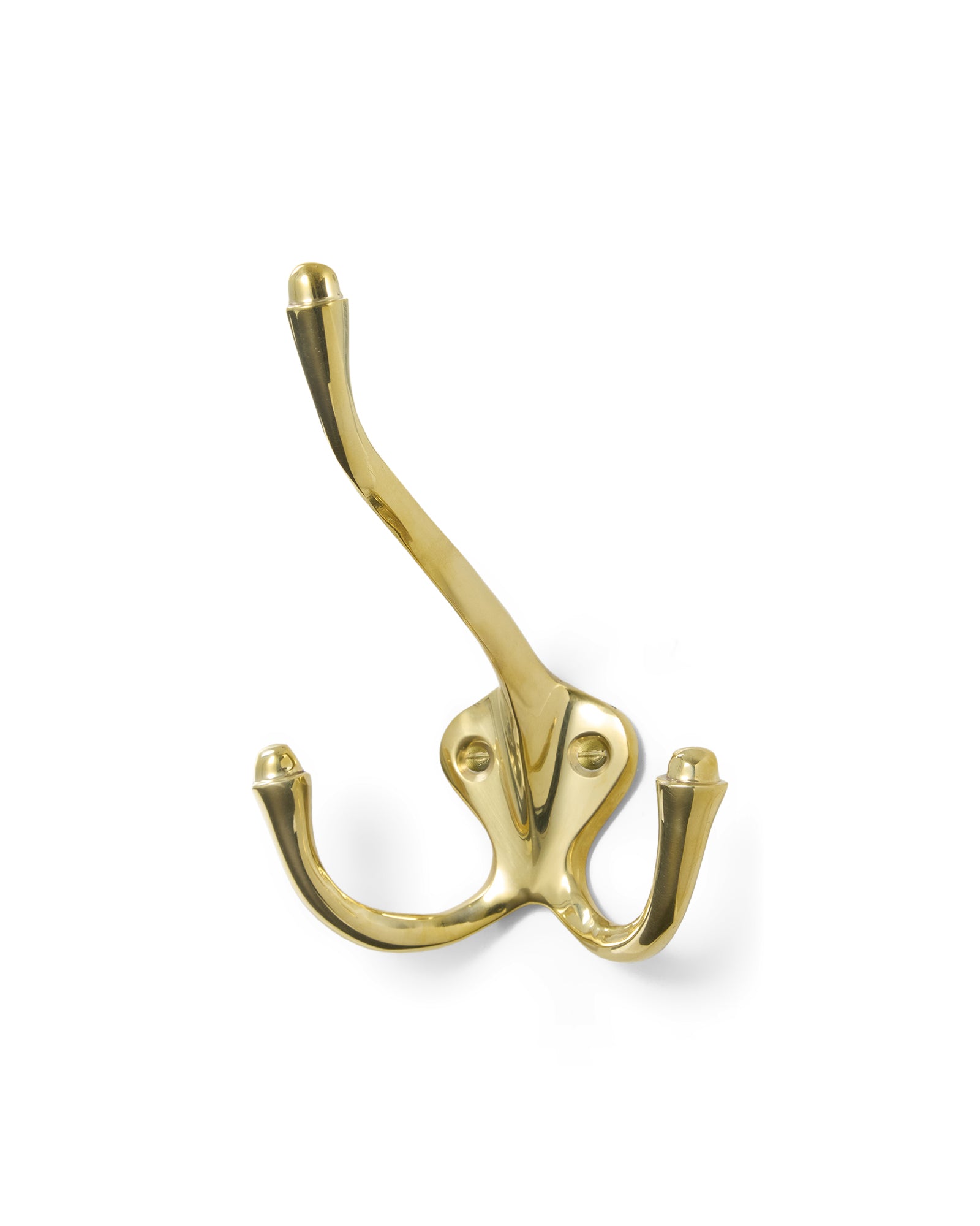 Double Hat Hook - Jernbolaget No. 199 Brass image