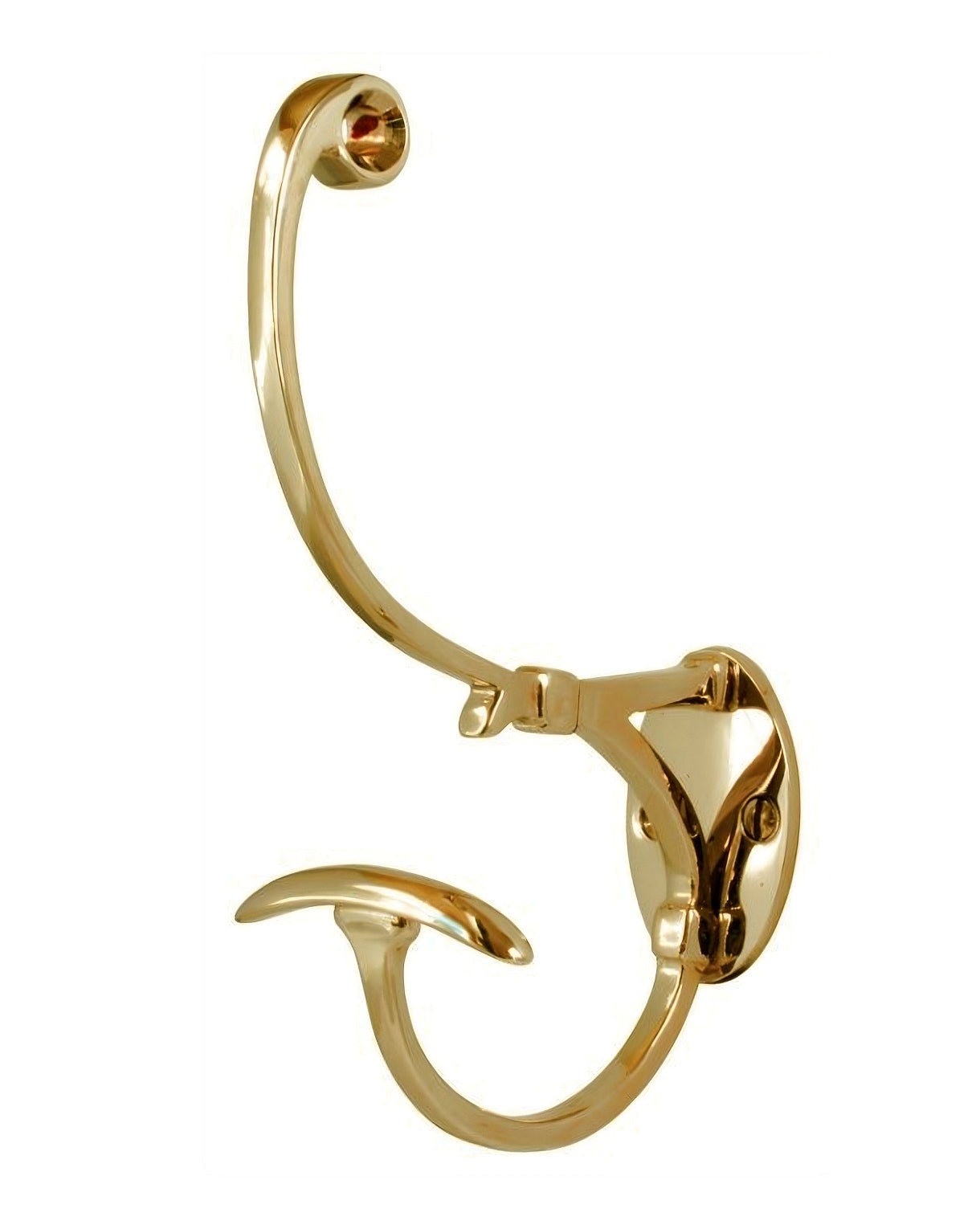 Hat & coat hook - Brass