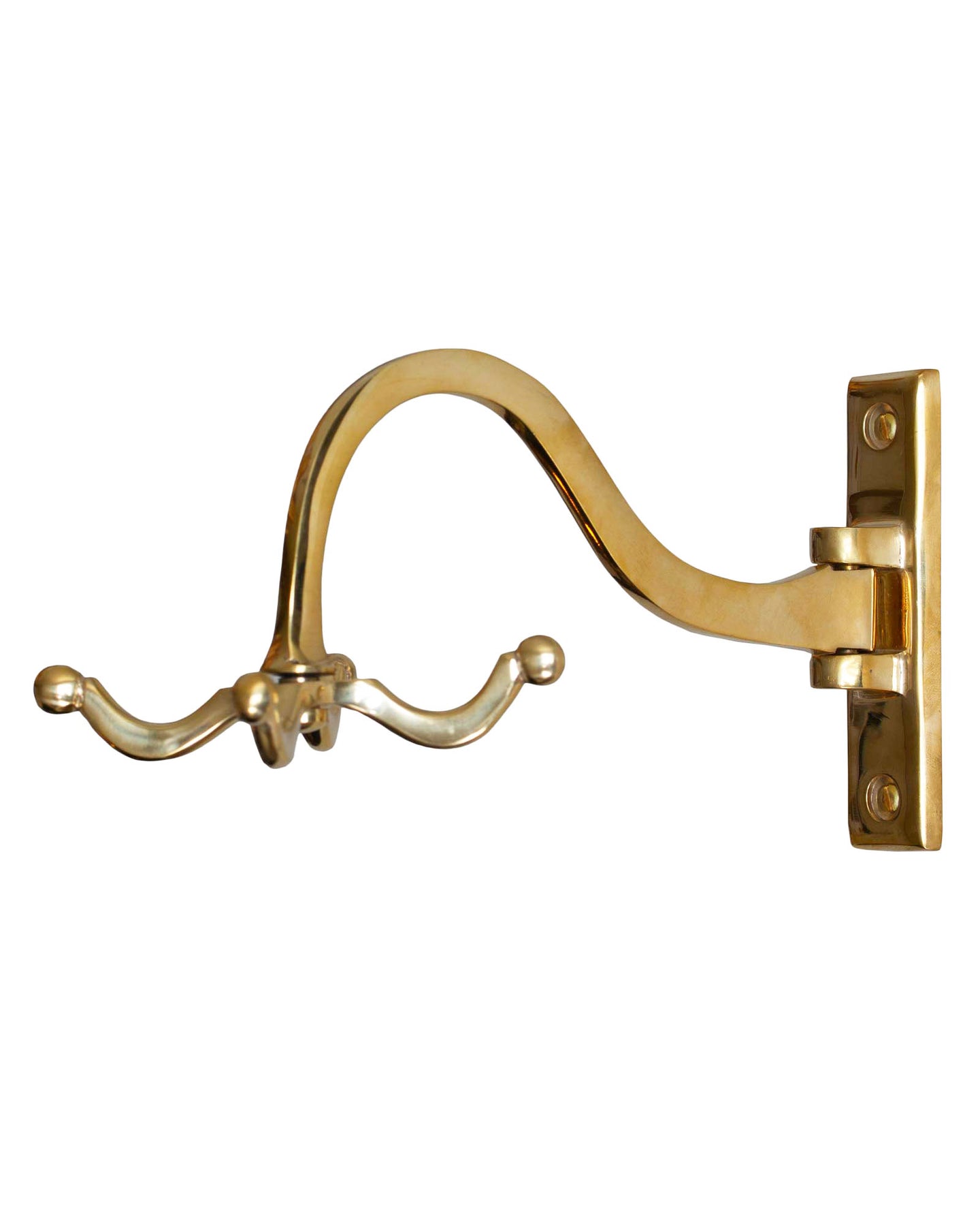 Clothes hook - Student's hanger brass