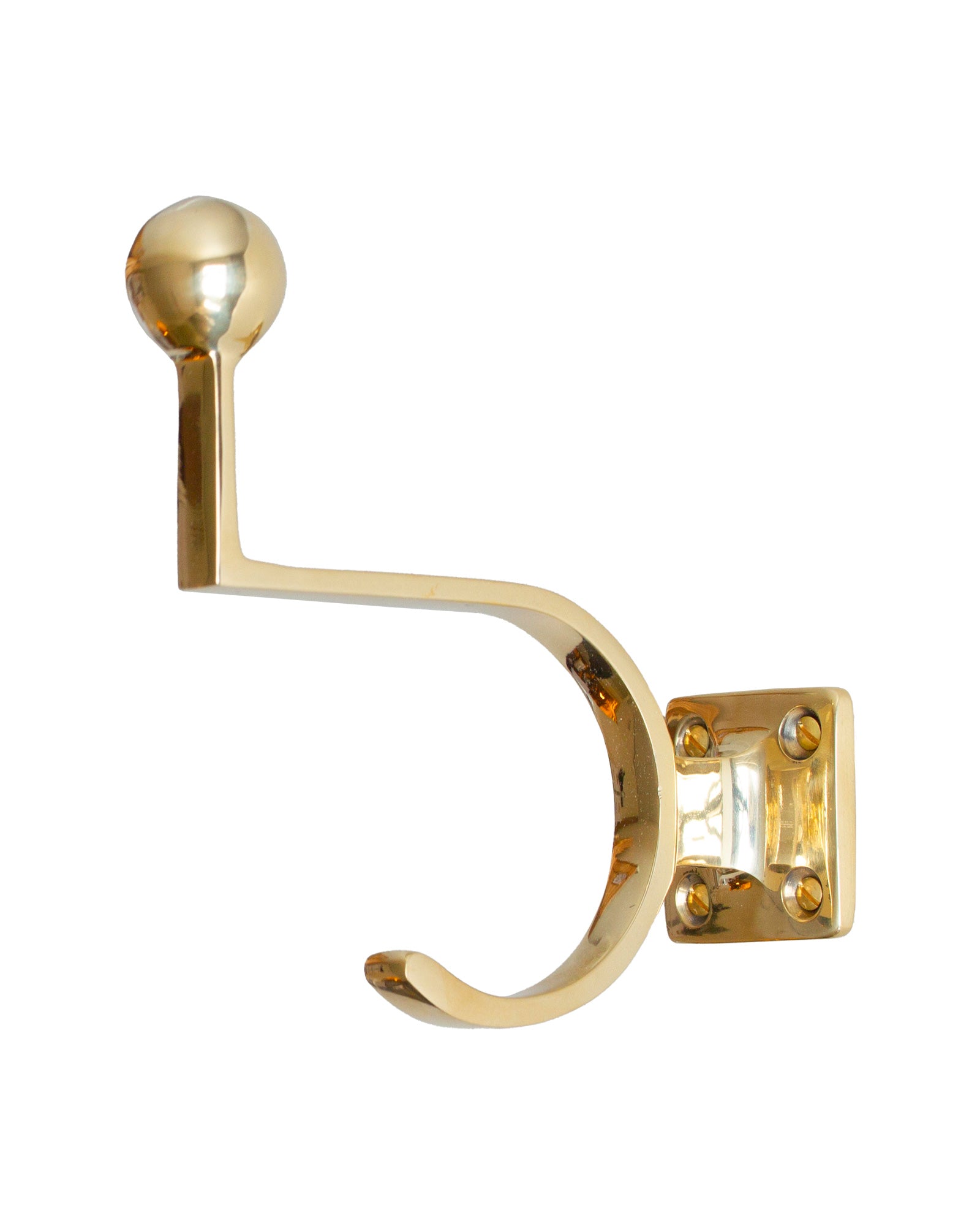 Kleiderhaken – Fehrlins 3228, Messing image