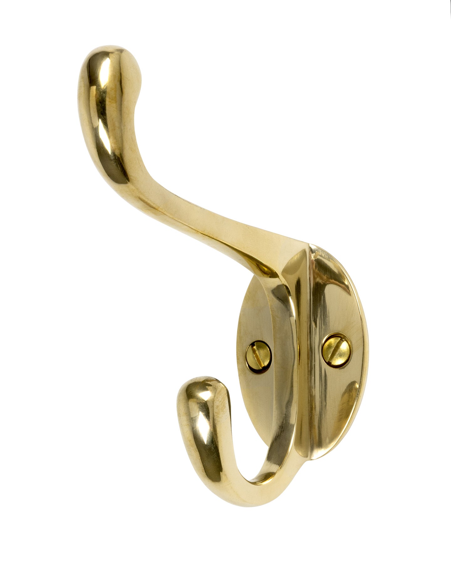 Brass Coat Hook – Norrbacka Hat Hook
