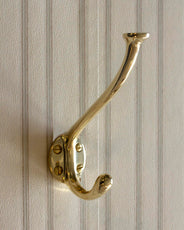 Hat hook - Brass, Bårebo thumbnail image