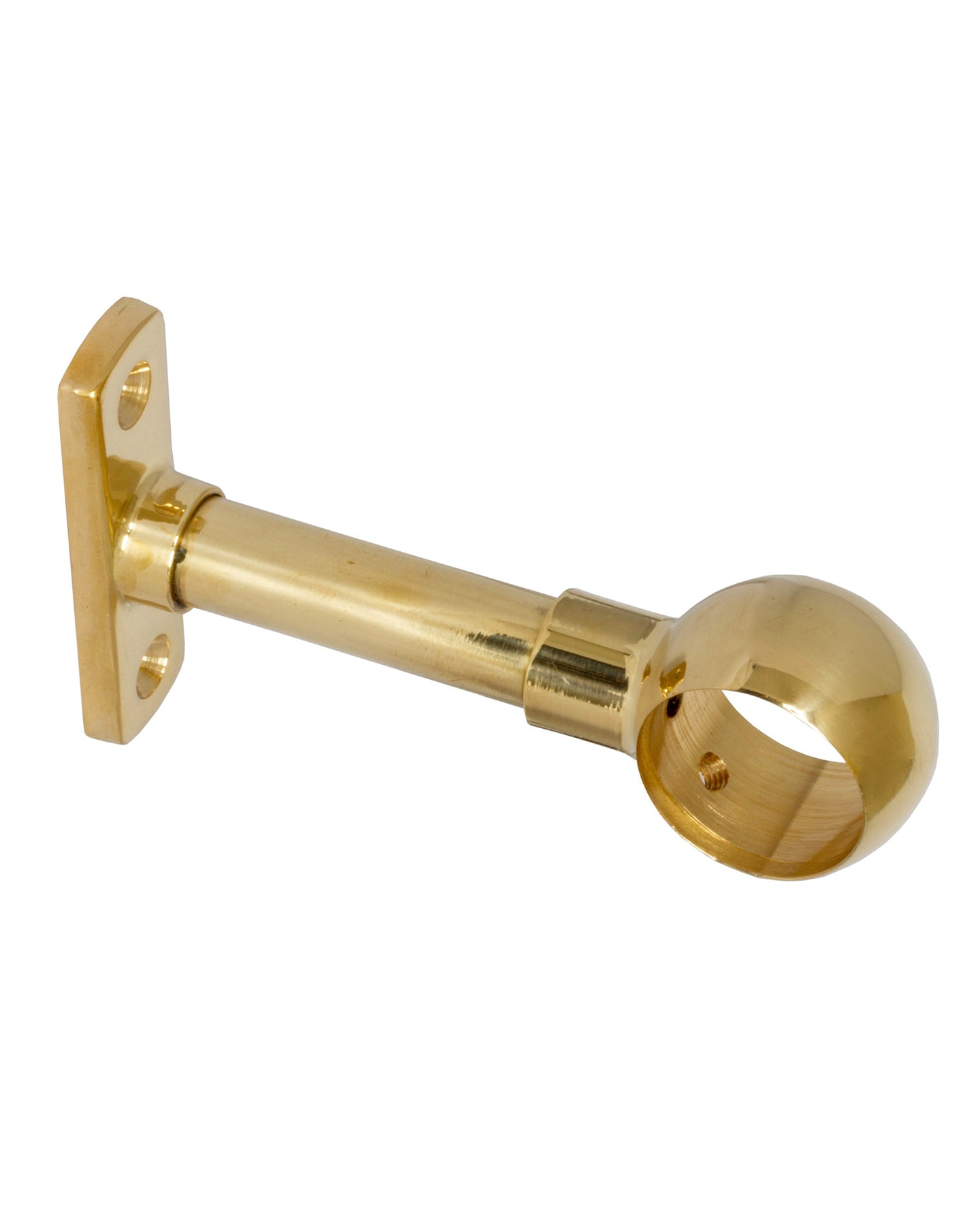 Tube holder brass - 100 mm (4.33 in.) for 25 mm tubes