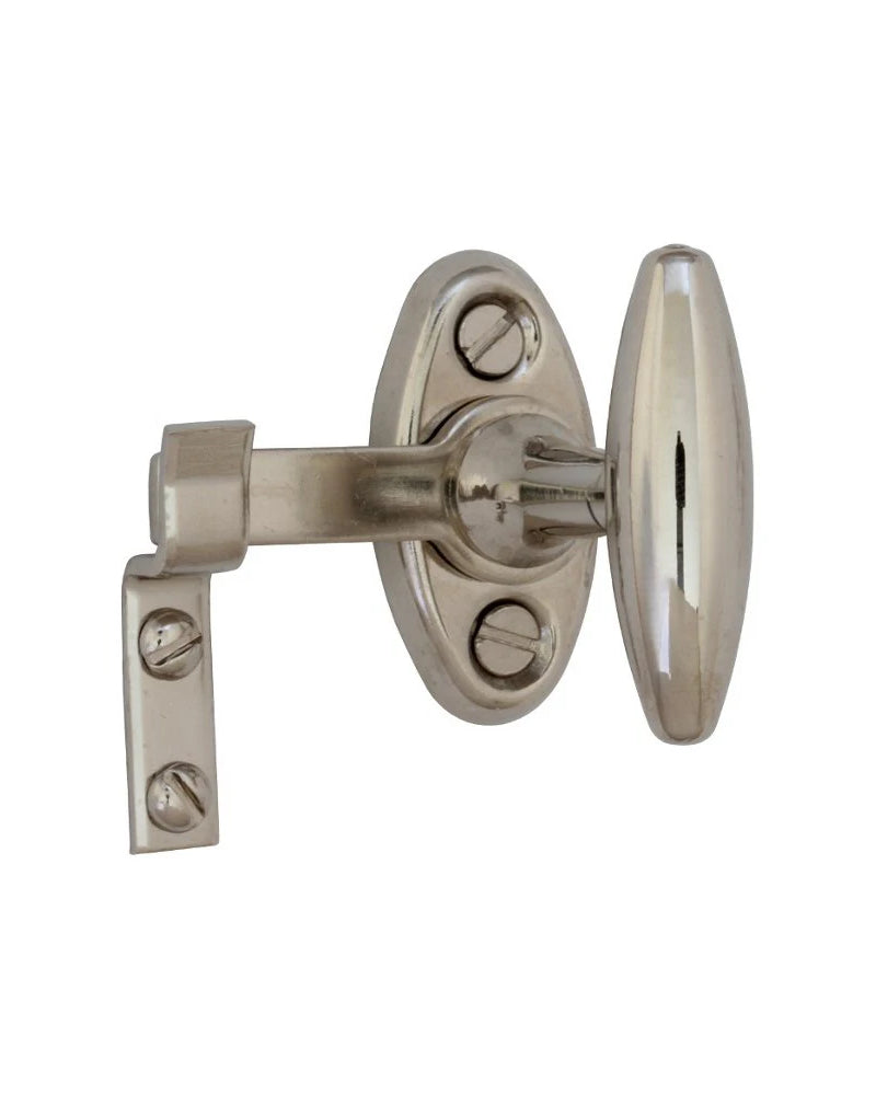 Skåp- & fönsterklinka Låsbolaget 676 nickel image