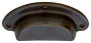 Skålhandtag - Antik mässing 75 mm thumbnail image