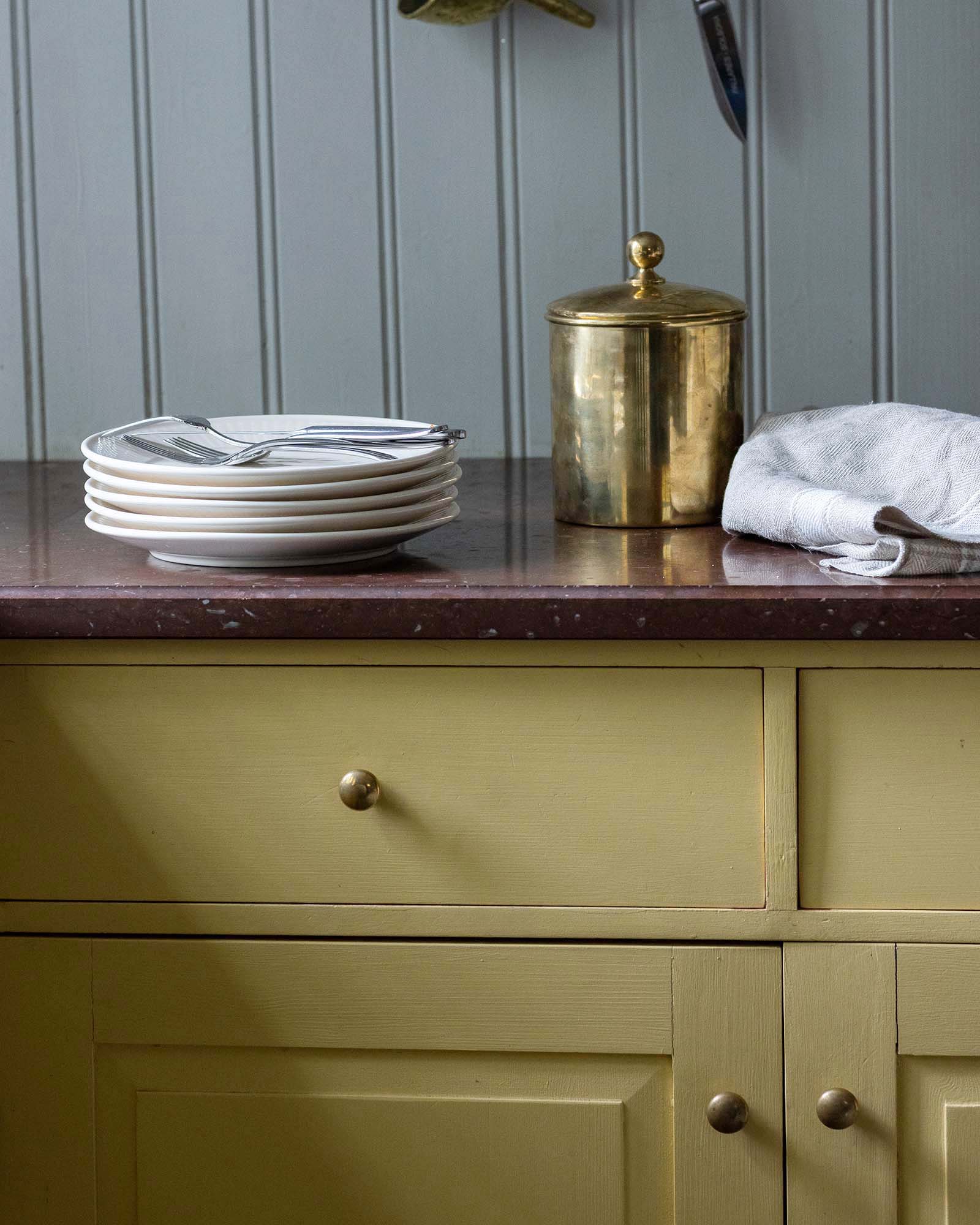 Knop - Sekelskifte messing image