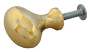 Knopp - Oval mässing 30 mm thumbnail image