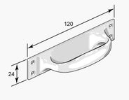 Drawer handle - Pull-handle nickel thumbnail image
