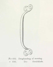 Pull Handle - Næsman 635 nickel thumbnail image