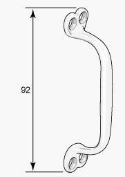 Pull Handle - Næsman 635 nickel image