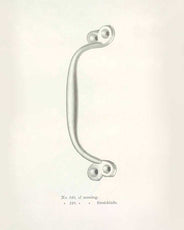 Pull Handle - Næsman 148 large, brass thumbnail image