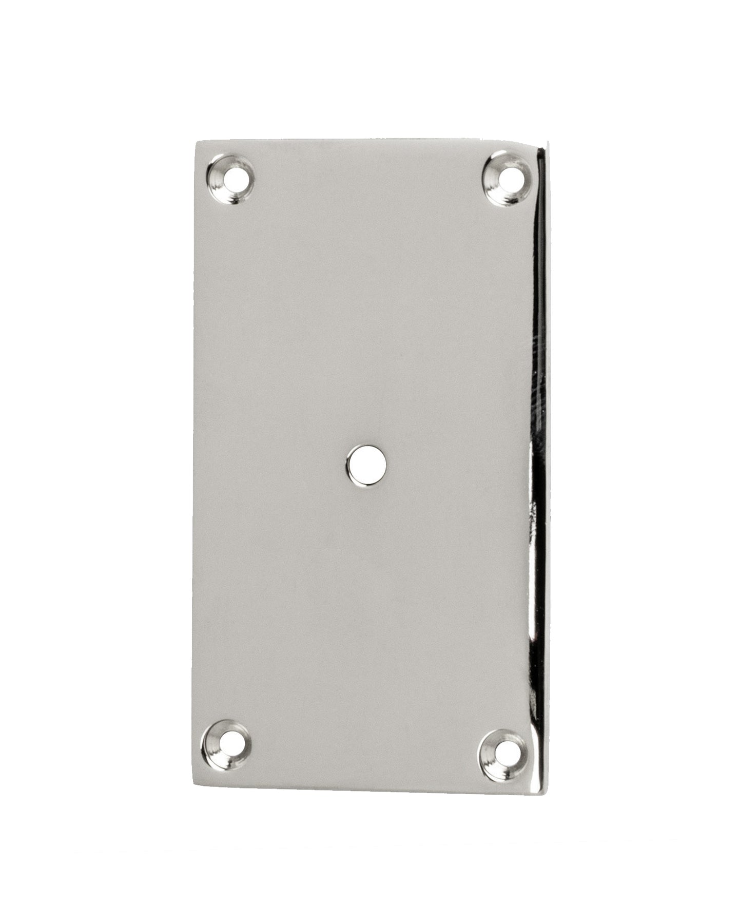 Base Plate Nickel - For Knob/Hook