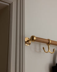 Pipe Holder Brass – Skeppsholmen, Pipe Bracket 25 mm thumbnail image