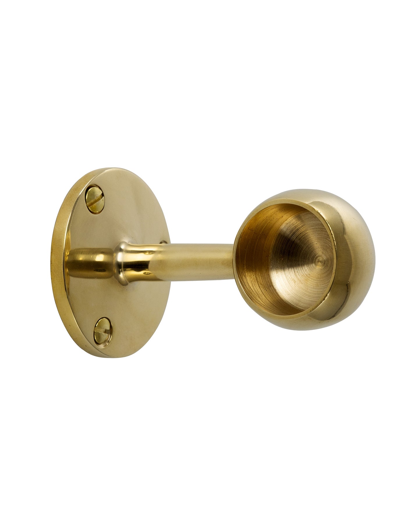 Pipe Holder Brass – Skeppsholmen, Pipe Bracket 25 mm