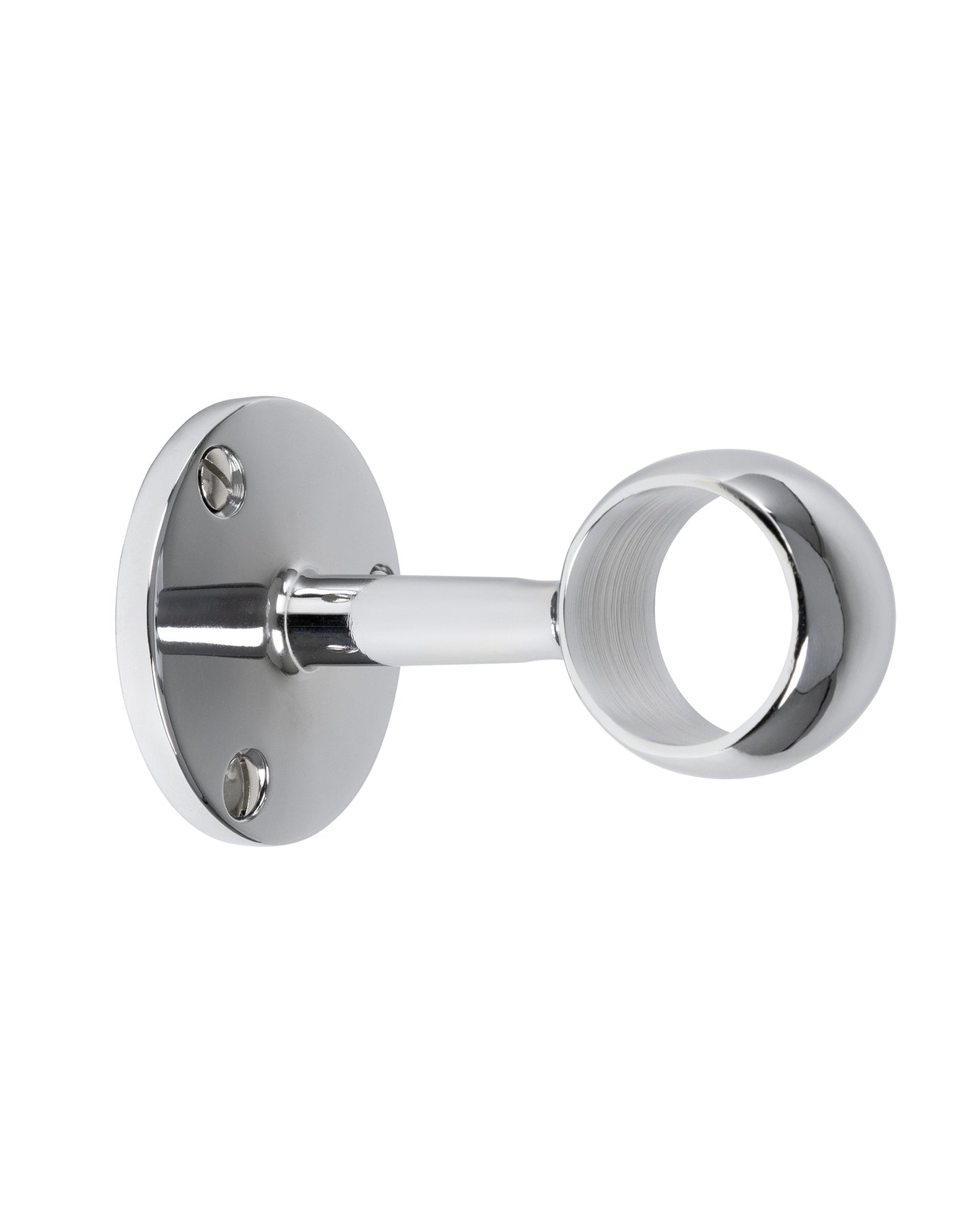 Pipe Holder Chrome – Skeppsholmen, Through-Pass Pipe Bracket 25 mm