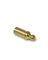 End Knob for Carpet Rod – Brass