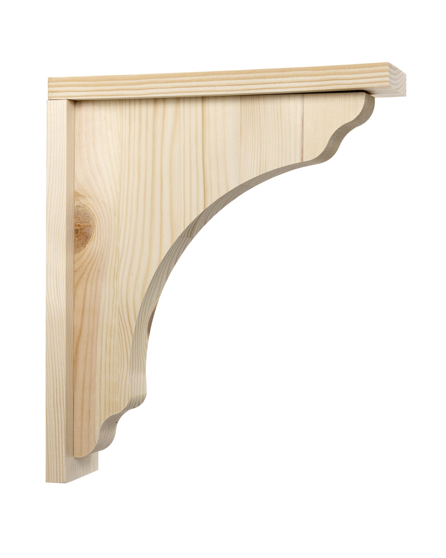 Vintage Wooden Shelf Bracket - Sekelskifte II