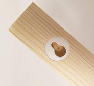 Trehylle - Kjøkkenshylle / Hattehylle furu, 80 cm thumbnail image