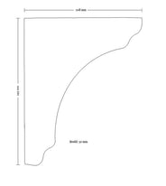 Hat rack - Sekelskifte Pine, 115 cm (45.3 in.) thumbnail image