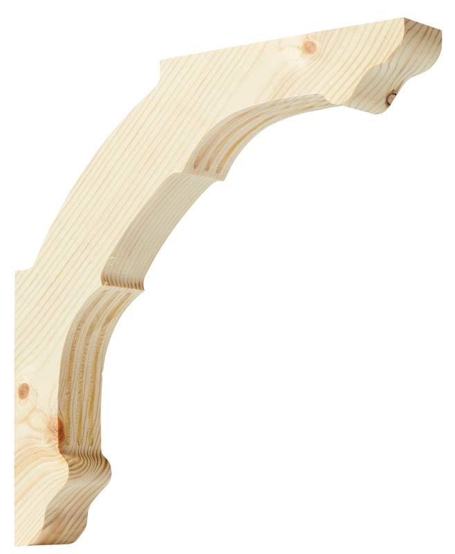 Shelf Bracket Marstrand wood - Large