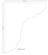 Shelf Bracket Strömstad wood - Small thumbnail image