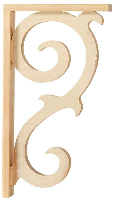 Victorian gingerbread bracket 2 - Small