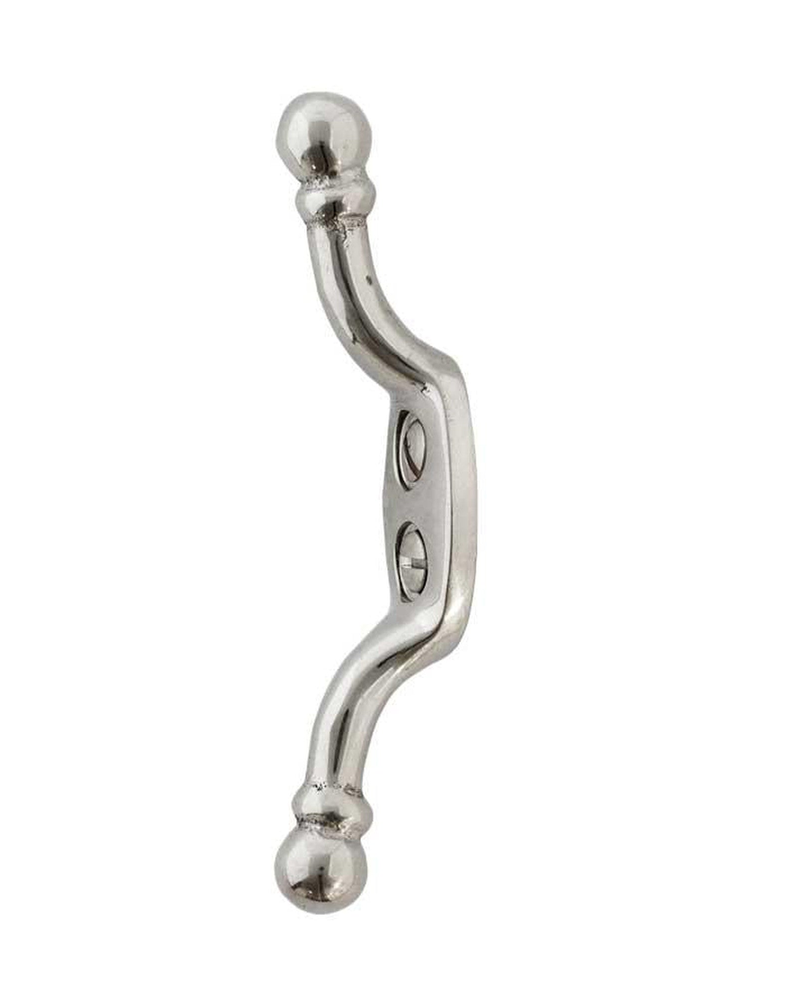 Cleat hook for roman shade - Nickel image
