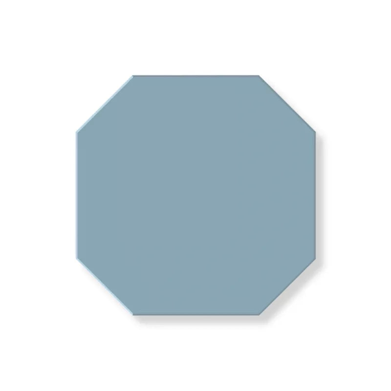 Tile - octagon 10 x 10 cm (3.93 x 3.93 in.) - Blue BEU image