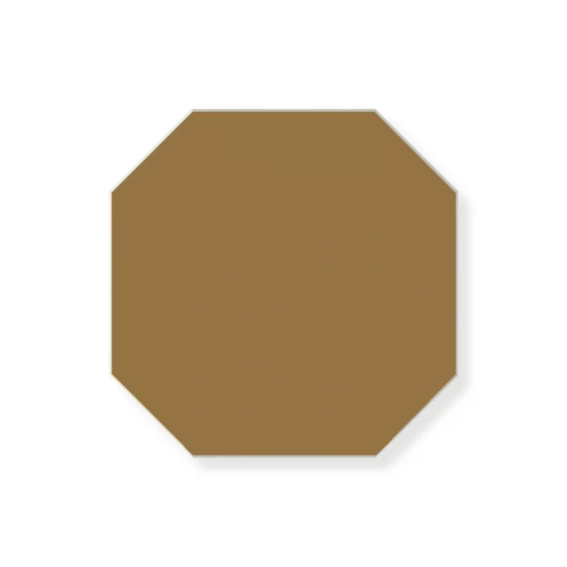 Tile - octagon 10 x 10 cm (3.93 x 3.93 in.) - Toffee CAR image
