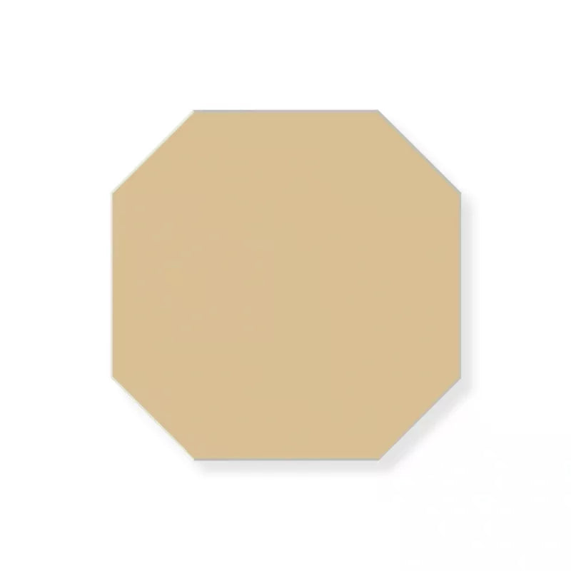 Tile - octagon 10 x 10 cm (3.93 x 3.93 in.) - Cognac COG