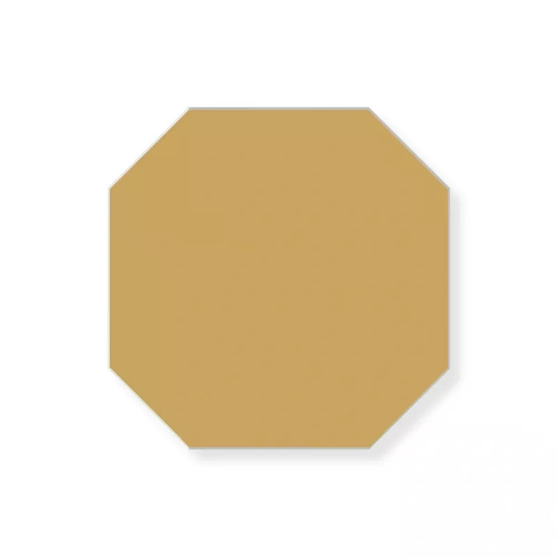 Tile - octagon 10 x 10 cm (3.93 x 3.93 in.) - Yellow JAU image