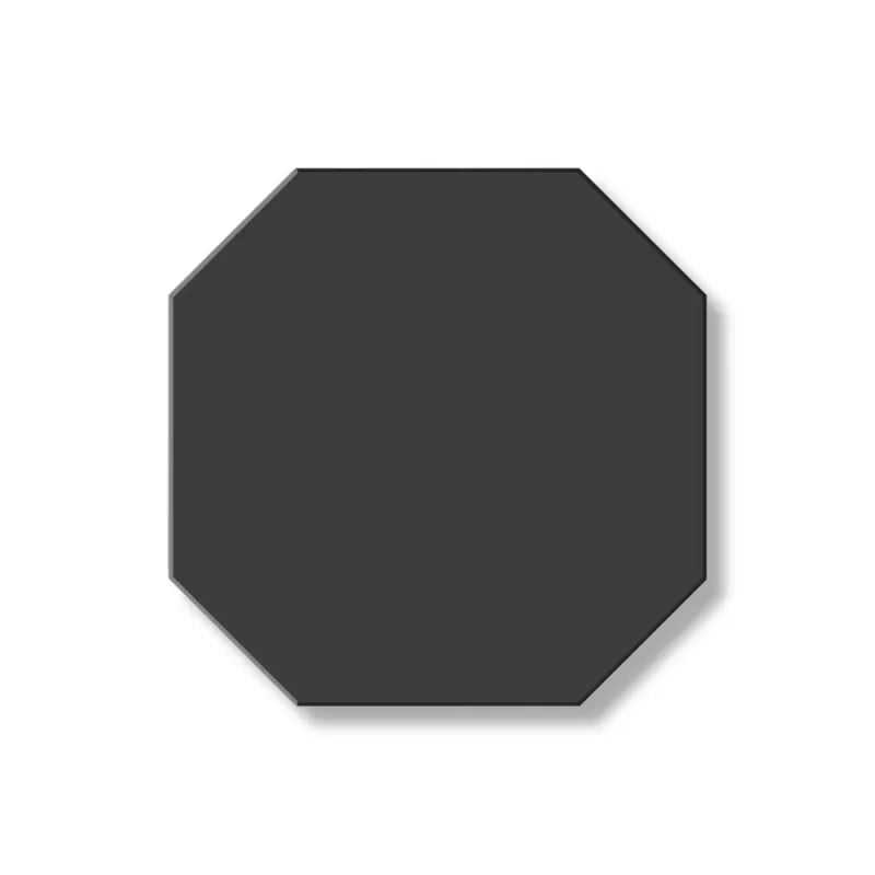 Tile - Octagons 10 x 10 cm (3.93 x 3.93 in.) Black NOI image