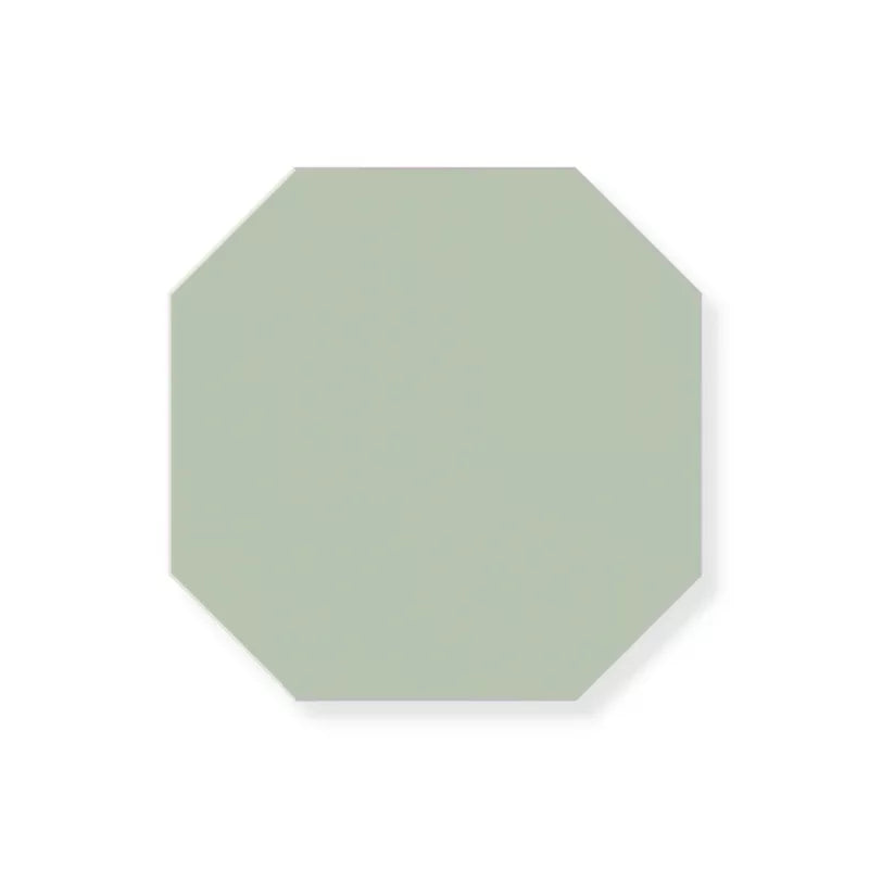 Tile - octagon 10 x 10 cm (3.93 x 3.93 in.) - Pistachio PIS image