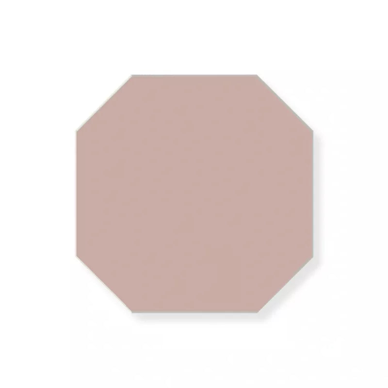 Tile - octagon 10 x 10 cm (3.93 x 3.93 in.) - Pink RSU image