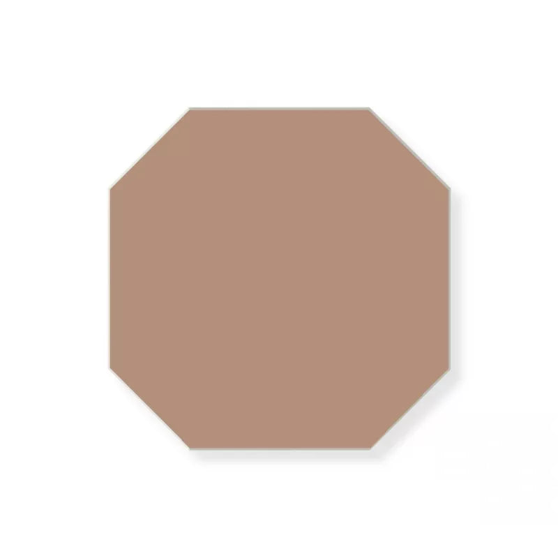 Tile - octagon 10 x 10 cm (3.93 x 3.93 in.) - Old Pink RSV image