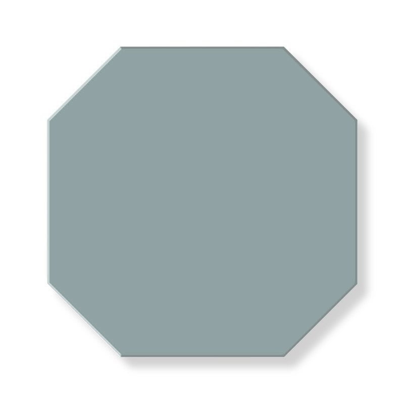 Fliser - Oktagon, 15x15 cm, Gråblå - Pale Blue BEP image