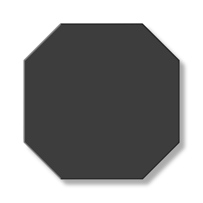 Tile - Octagons 15 x 15 cm (5.91 x 5.91 In.) - Black NOI