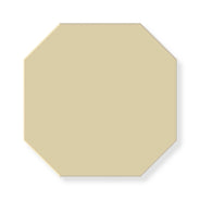 Tile - octagon 15 x 15 cm (5.91 x 5.91 in.) - Vanilla VAN thumbnail image