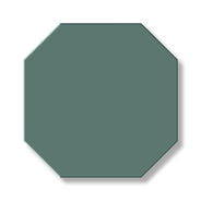 Tile - Octagons 15 x 15 cm (5.91 x 5.91 In.) - Dark Green VEF thumbnail image