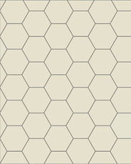 Klinker - Hexagon 10x10 cm gulvit thumbnail image