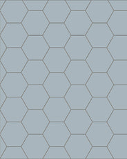 Klinker - Hexagon 10x10 cm gråblå thumbnail image