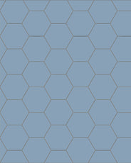 Floor tile - Hexagon 10 × 10 cm light blue thumbnail image