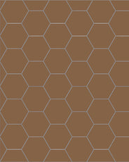 Floor Tiles - Hexagon 10 x 10 cm (3.94 x 3.94 In.) - Havana HAV thumbnail image